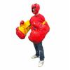 TentandTable Oversized Boxing Gloves and Headgear Set for Inflatables and Bounce Houses, Commercial Grade Foam Padded Helmets and Jumbo Mitts, 2 Pairs of Gloves and 2 Helmets, Blue and Red view 3