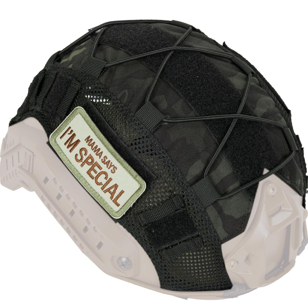 OneTigris Helmet Cover, Tactical Cloth Cover for Fast Helmet in Size L or M/L, XL or L/XL, Bump Helmet in Size XL or L/XL - ZKB12 No Helmet