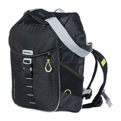 Basil Backpack, Black/Lime, 17 Litre, (17772)