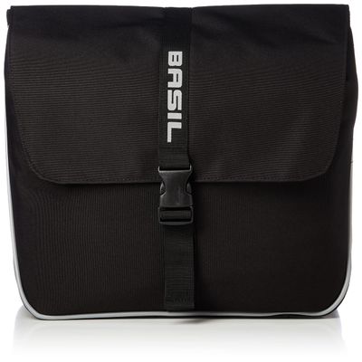 Basil Forte Double Pannier Bag - Black/Black, 35L