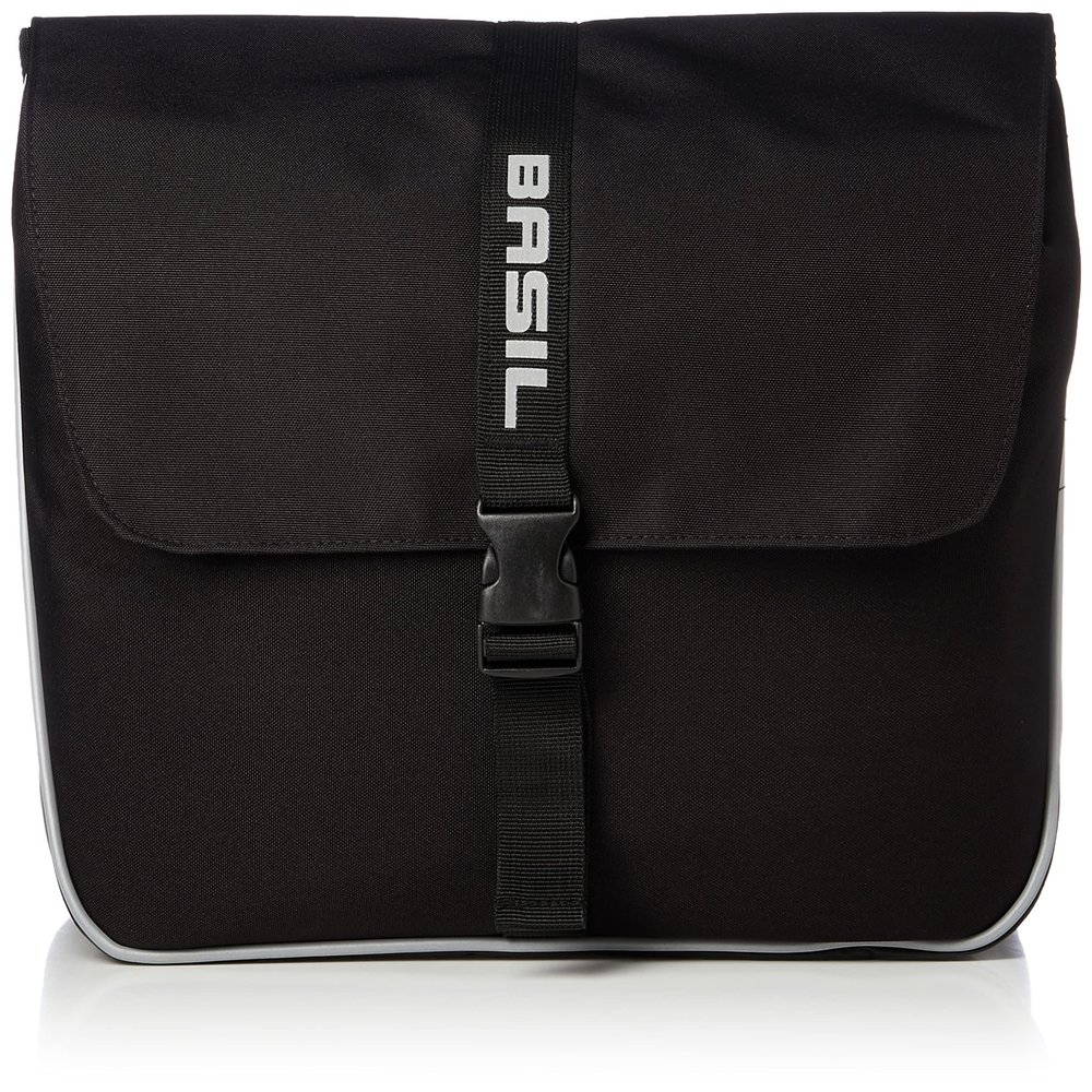 Basil Forte Double Pannier Bag - Black/Black, 35L