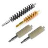 40 Caliber Gun Bore Cleaning Kit Bronze Bristle Brush Nylon Brush and Two Quality Mops view 1