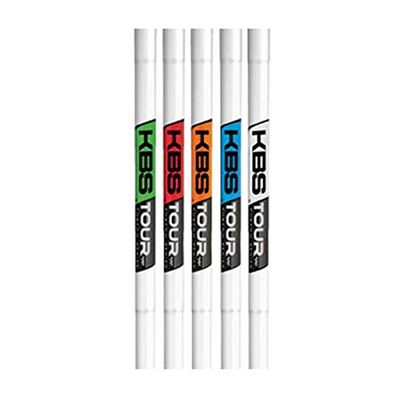 KBS Custom Wedge White Pearl (Choose Flex, Label and Qty) 3 Shaft Bundle .355 Tapered Tip (Red Label, X-Stiff)