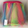 Womens Rainbow Plus Size Puffy Tutu Layered Tulle Petticoat Skirt for Party view 2