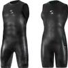 Synergy Triathlon Wetsuit 3/2mm - Volution Sleeveless Quick John Smoothskin Neoprene for Open Water Swimming (Men, Men's S1) view 1