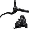 Shimano Altus BL-MT201/BR-UR300 Disc Brake and Lever - Rear, Hydraulic, Flat Mount, Resin Pads, Black view 1
