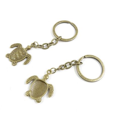 1 Items Keychain Keyring Key Tags Chains Rings Jewelry Bag Charms J8OG9 Tortoise Turtle