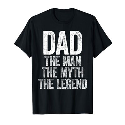 Dad The Man The Myth The Legend Shirt Funny Men Fathers Day T-Shirt