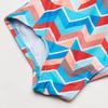 Kanu Surf Girls' Big Ruby Chevron Beach Sport 1-Piece Swimsuit, Blue, 8 view 4