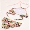 Kanu Surf Girls' Big Ruby Chevron Halter Bikini Beach Sport 2-Piece Swimsuit, Multi, 7 view 4