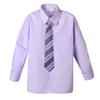 Spring Notion Big Boys' Cotton Blend Dress Shirt and Tie Set 12M Lilac view 1