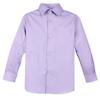 Spring Notion Big Boys' Cotton Blend Dress Shirt and Tie Set 12M Lilac view 3