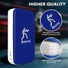 LuiceABC One Karate Taekwondo Boxing Kick Punch Adjustable Soft Shield Durable MMA Training Thai Pad for Boxing, Training and Protecting Your Palm, Wrist and Decreasing The Shock (Blue) view 3