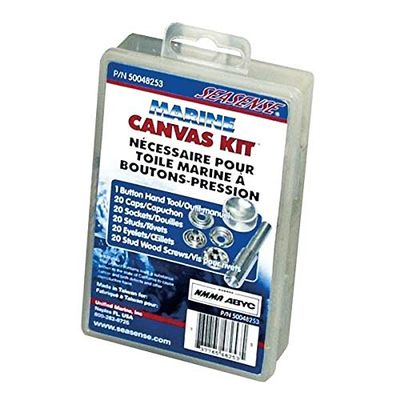 AMRS-50048253 Sea Sense 101 Piece Canvas Snap Fastener Kit