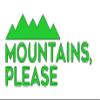 2 Pack - Mountains Please - Decal Vinyl Sticker Graphics for Car Truck SUV Van Wall Window Laptop (Green, 5.5" X 2.4") view 1