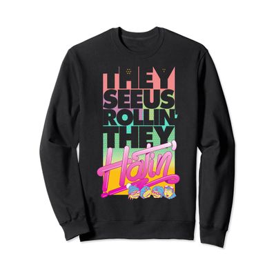 Rocket Power See Us Rollin They Hatin Retro Sweatshirt Sweatshirt