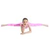 YOOJIA Kids Girls Sleeveless Shiny Mettalic Unitard Jumpsuit Ballet Dance Gymnasitc Leotard Full Length Bodysuit Pink 3-4 Years view 3