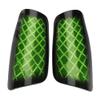 Dioche Sports Shin Guards, Shockproof Adult Soccer Ball Shin Guards Legs Protector (1 Pair) (Green)