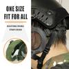 AOUTACC Airsoft Protective Gear Set, Half Face Mesh Mask with Ear Protection and Tactical Goggles for Adult Men Women BBS Paintball Shooting CS Survival Games Cosplay (PG) view 4