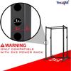 Yes4All Olympic Weight Plate Holder Attachment, Weight Plate Storage for Power Rack 2x2-3x2 - Fit 2 Inches Weight Plates view 3