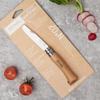 Opinel My First Opinel No.7, Stainless Steel Childrens Folding Knife with Safety Rounded Tip, Virobloc Locking Collar, Made in France (Orange) view 2