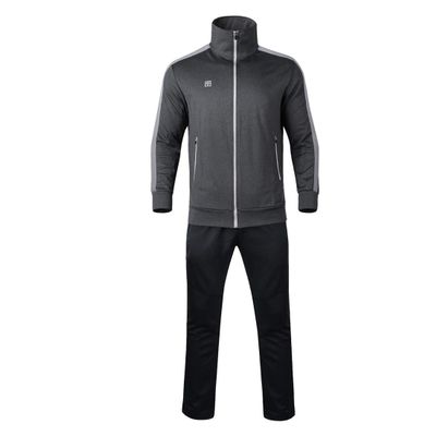 MOOTO Taekwondo Evan Training Set(Jacket+Pants) Korea TKD MMA Martial Arts Kick Boxing Team Uniform (6) Darkgray & Black(Gray Line), 160(Height: 160~169 cm)(62.6~66.5 inch)
