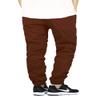 AIRNINE Men's Premium Twill Drop Crotch Jogger Pants S-5XL (Mocha, 5X-Large) view 2