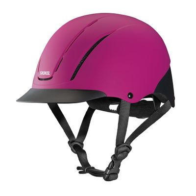 Troxel Spirit Full Coverage Horse Riding Helmet, Low-Profile & Adjustable Safety Horseback Riding Gear, Extra Small (6-1/4 - 6-1/2), Raspberry Duratec