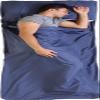 Tough Outdoors Sleeping Bag Liner - Adult Sleep Sack & Travel Sheets for Hotel - Travel Sleep Sack Backpacking & Camping - Sleeping Bag Liners - Hotel Bed Covering for Traveling view 1