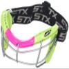 STX Lacrosse Rookie-S Youth Goggle, Lime/Pink view 2