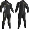 Cressi Fast 7 mm Monopiece Wetsuits, Black/Blue, 7 mm, 3XL view 1