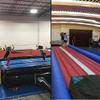 Foammaker Tumble Track Inflatable Air Mat for Gymnastics -10 ft Width 20 in Height PVC Material view 4