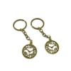 5 Items Keychain Keyring Key Tags Chains Rings Jewelry Bag Charms B0DZ1 Pocket Watch view 1