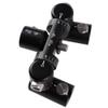Ace Hunter Bow Archery Stabilizer Double Adjustable V-Bar Mount Quick Disconnect Bracket (Black) view 1
