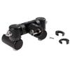 Ace Hunter Bow Archery Stabilizer Double Adjustable V-Bar Mount Quick Disconnect Bracket (Black) view 2