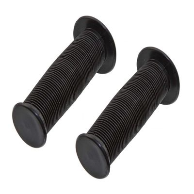 Alta 90mm Mushroom Bicycle Grips for 12"-16" Size Bicycles (Black)