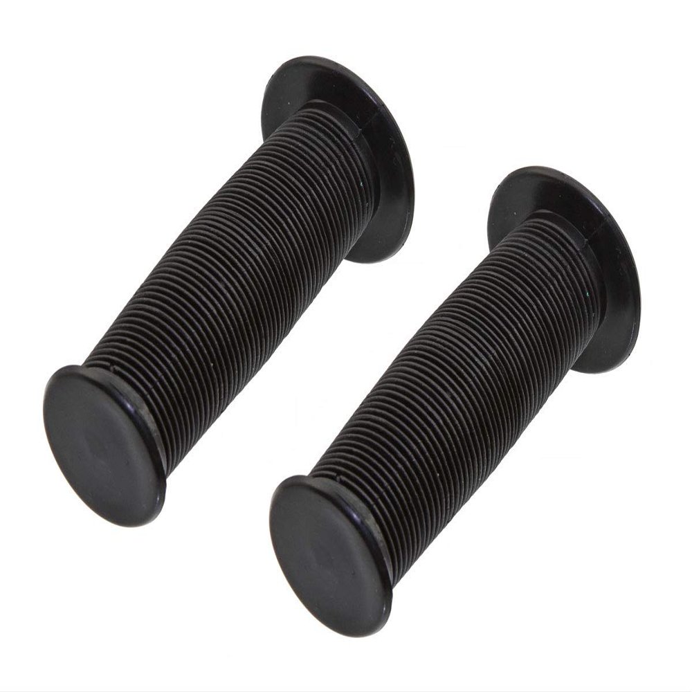 Alta 90mm Mushroom Bicycle Grips for 12"-16" Size Bicycles (Black)