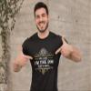 Because I'm The DM That's Why RPG Game Master Funny Parody DT Adult T-Shirt Tee (XX Large, Forest Green) view 2