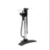 Panaracer BFP-02AGEZ2-S Bicycle Air Pump, One-Touch Installation, Adjustable Air Pressure, Compatible with All Valves, Silver, Aluminum view 1