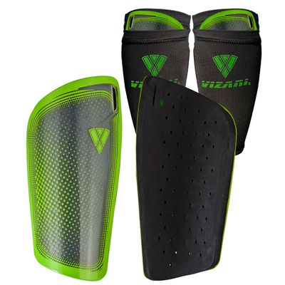 Vizari Atletico Soccer Shinguard with Compression Sleeve, Small