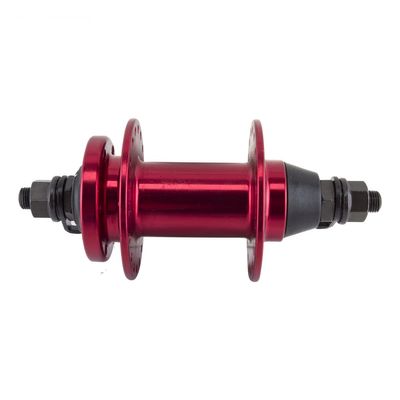 SE BIKES Om Duro Bicycle Hub in Anodized Red - Front 36 x 110 x 3/8 - KT - K88F