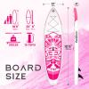 FunWater Inflatable 10'633"6" Ultra-Light SUP for All Skill Levels Everything Included with Stand Up Paddle Board, Adj Paddle, Pump, ISUP Travel Backpack, Leash, Waterproof Bag view 2