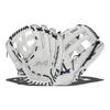 Miken | PRO SERIES Slowpitch Softball Glove | 14" | White / Blue Laces | RHT view 1