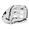 Miken | PRO SERIES Slowpitch Softball Glove | 14" | White / Blue Laces | RHT view 4