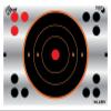 Allen Company Unisex-Adult Ez Aim 5.8 Inch Reflective Bullseye Target, 8 Per Pack 15230, Multicolor, One Size view 1