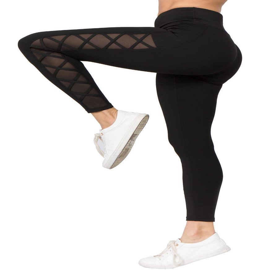 ACT827069_BLK_M Mesh Leggings
