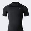 MOOTO Taekwondo Rash Guard Top 2 Type(Round Neck, Turtle Neck) TKD MMA Martial Arts Team (3) Turtleneck_Black, S view 2