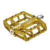 NC-17 Sudpin IV XL TNT Aluminium Platform Pedals / Mountain Bike Pedal / BMX Pedal / Flat Height 17.7 mm / Fail Safe System / Precision Bearing + Cr-Mo Axle / Includes Replacement Pins, Gold, XL view 1