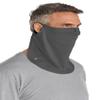 Coolibar UV Face Shield - UPF 50+ Sun Protection - Crestone in Charcoal view 2