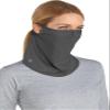 Coolibar UV Face Shield - UPF 50+ Sun Protection - Crestone in Charcoal view 4